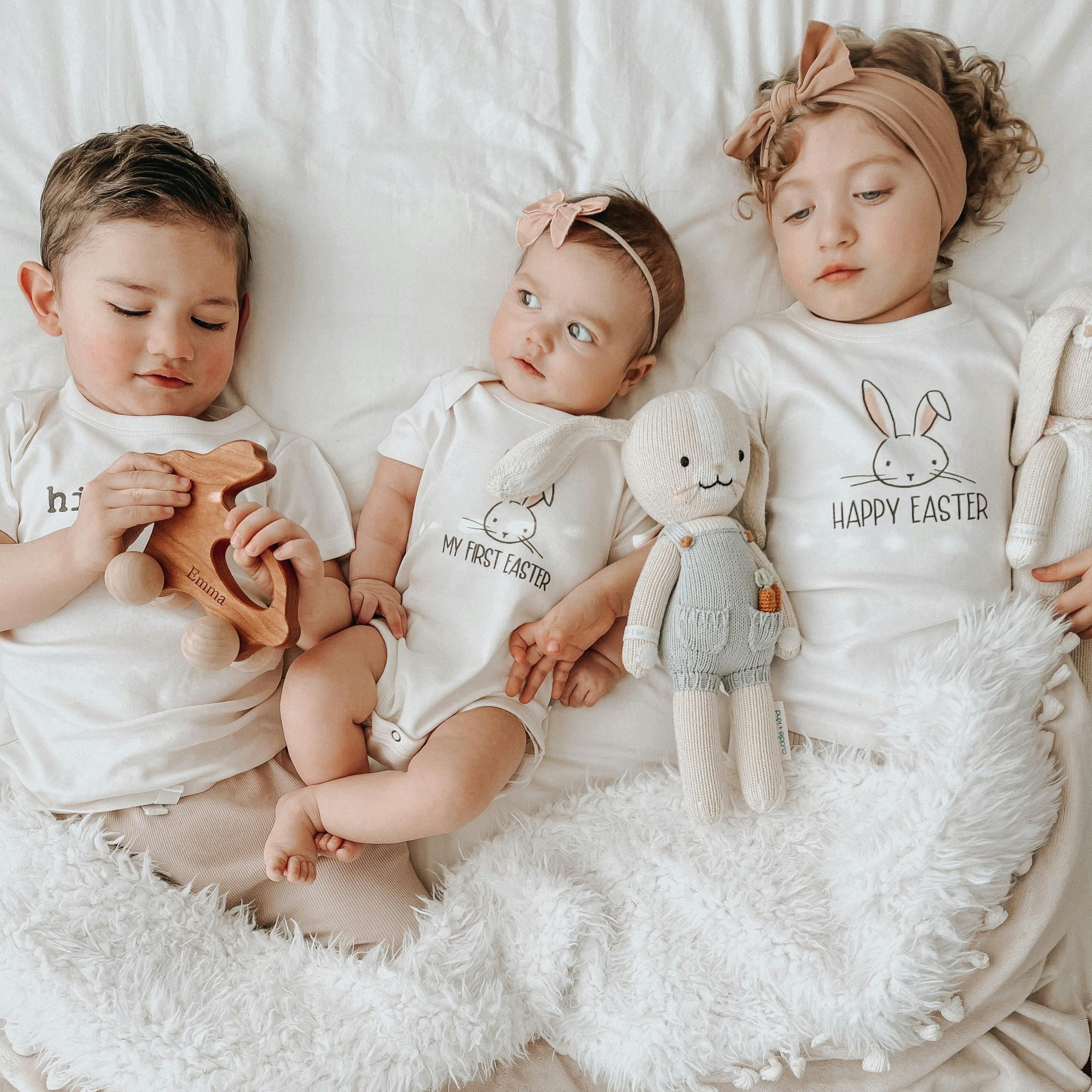 graphic bodysuit | my first easter