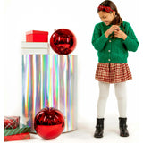 Jr Star Premium Child Chenille Houndstooth Pleated Skirt