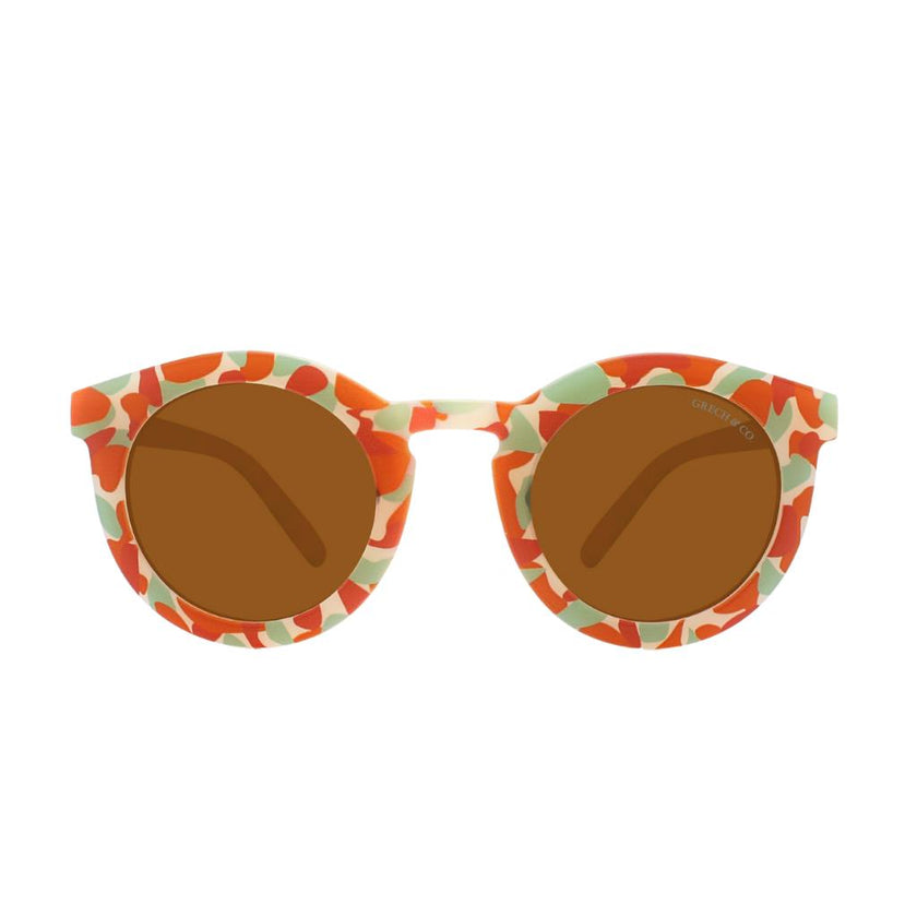 Classic | Sustainable Sunglasses | Plant-Based Bendable Polarized - Adult | 15+ Y | Tribal Tortoise
