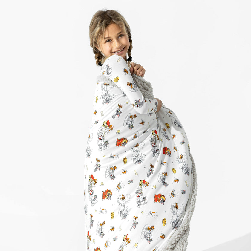 Tom & Jerry: Classic Bamboo Sherpa Blanket