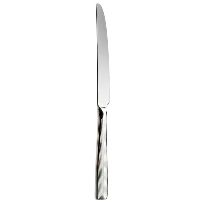 Table Knives ZIG ZAG Set of 6  Steel L 9.25"
