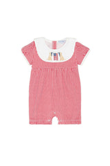 American Pups Collared Romper