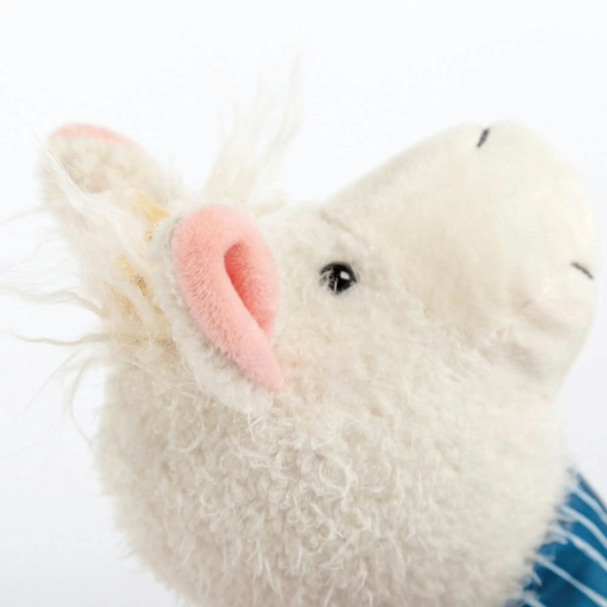 Patchwork Llama Plush Toy