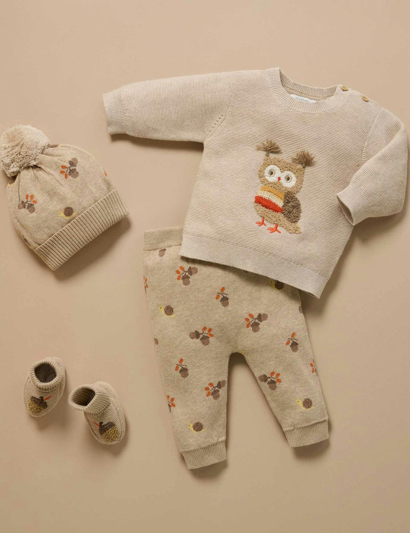 Magical Forest Jumper Oatmeal Melange