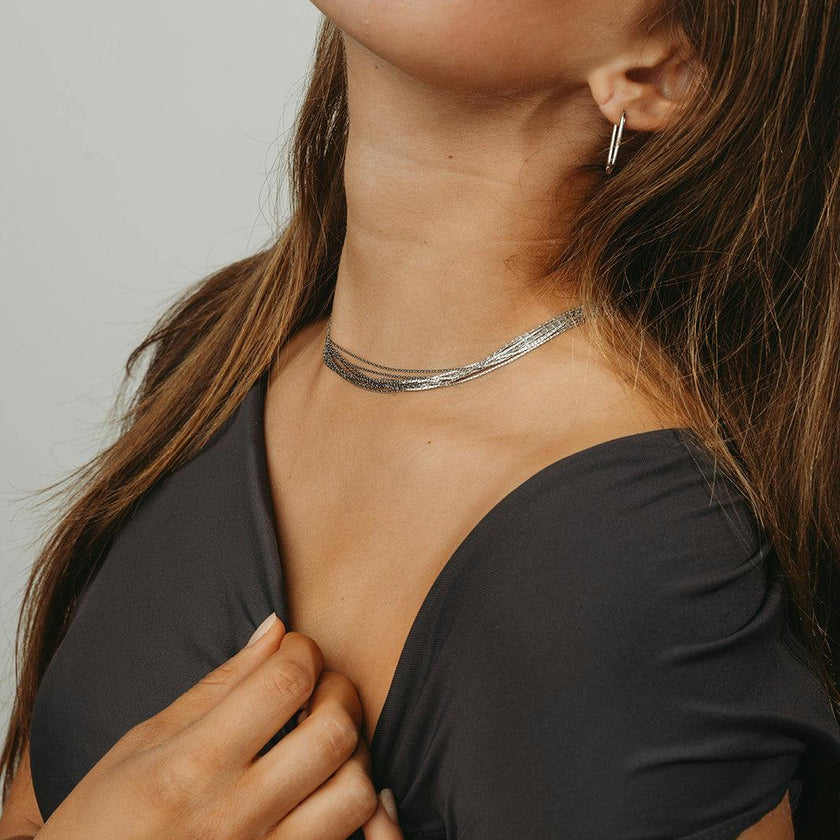 Golden Multilayer Necklace