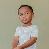 2pc Short Sleeve Pajamas with Pants - Baker