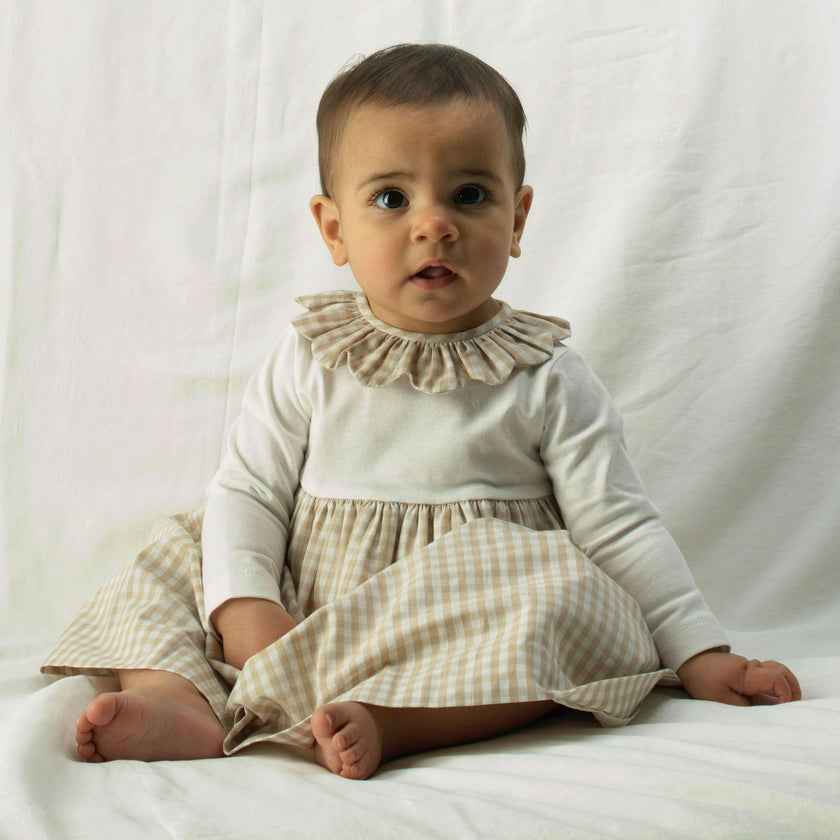 Gingham Check Dress