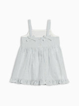 Juliette Seersucker Tank Dress - Shore Stripe / Sea