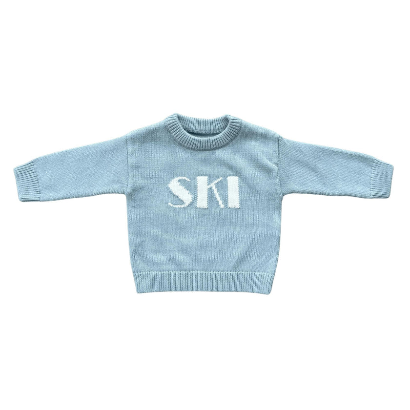 Boys Knit Sweater in Sage