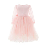 Pink Encina Victorian Bow Dress