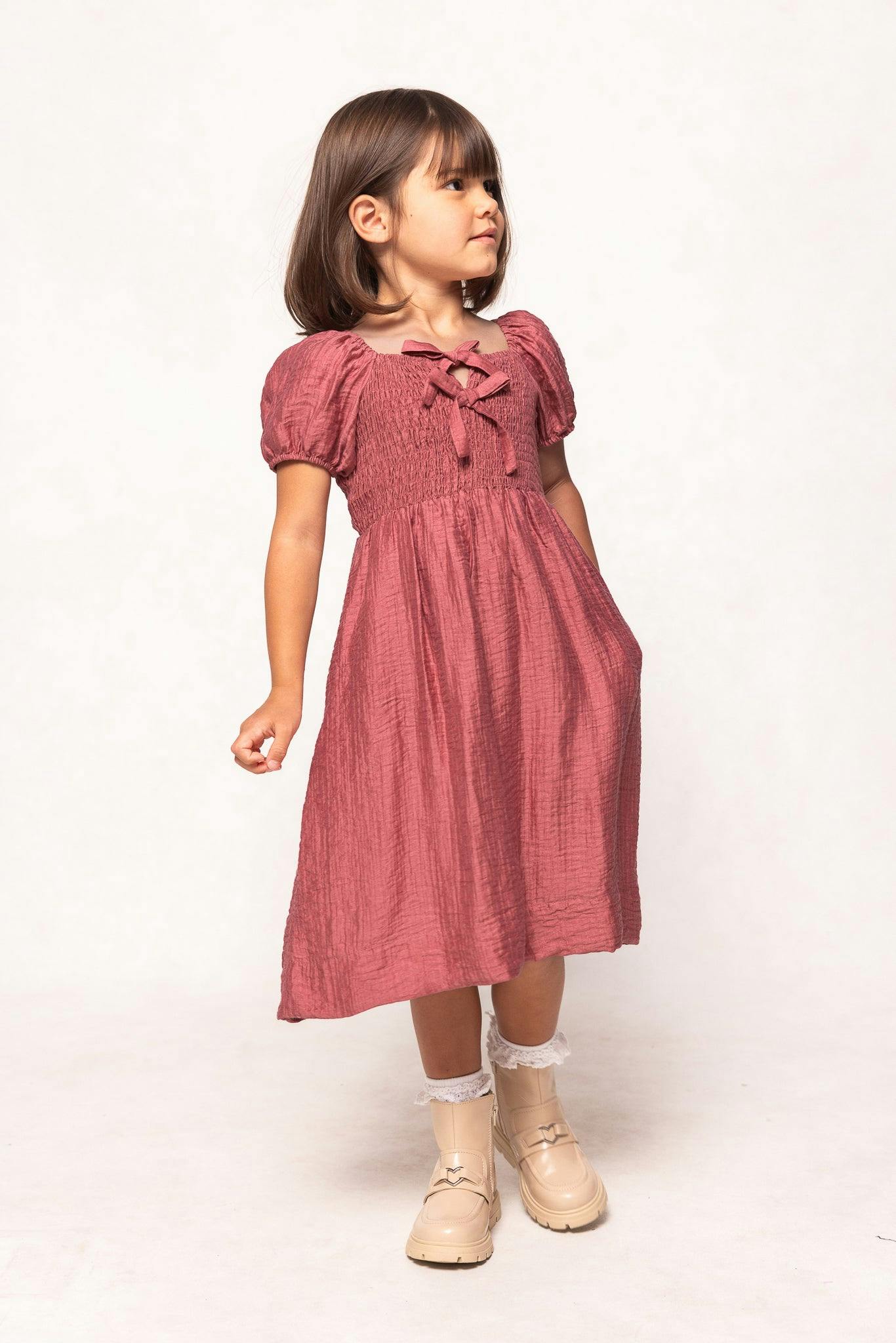Mini Cassie Dress in Pink