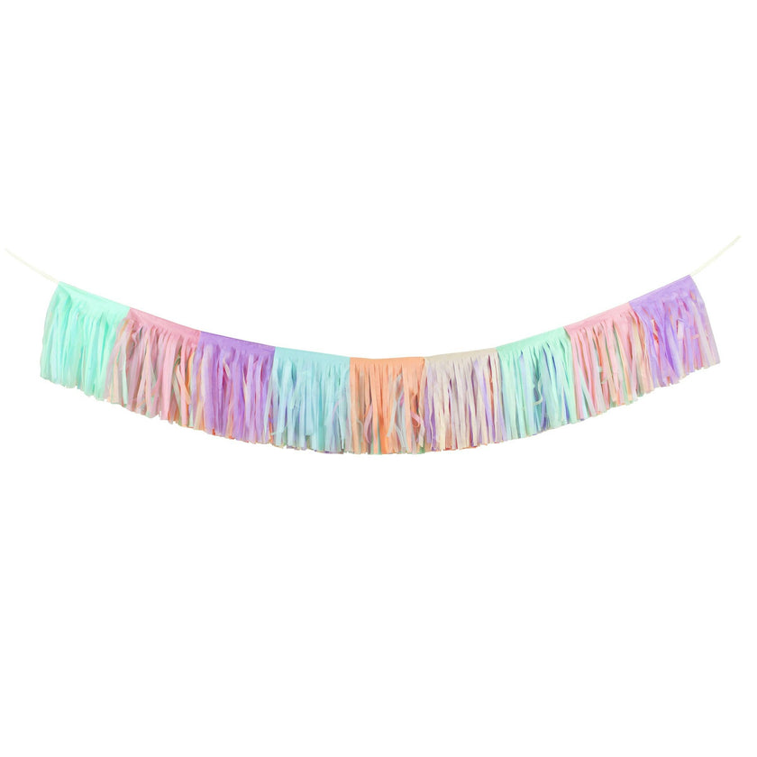 Pastel Fringe Garland