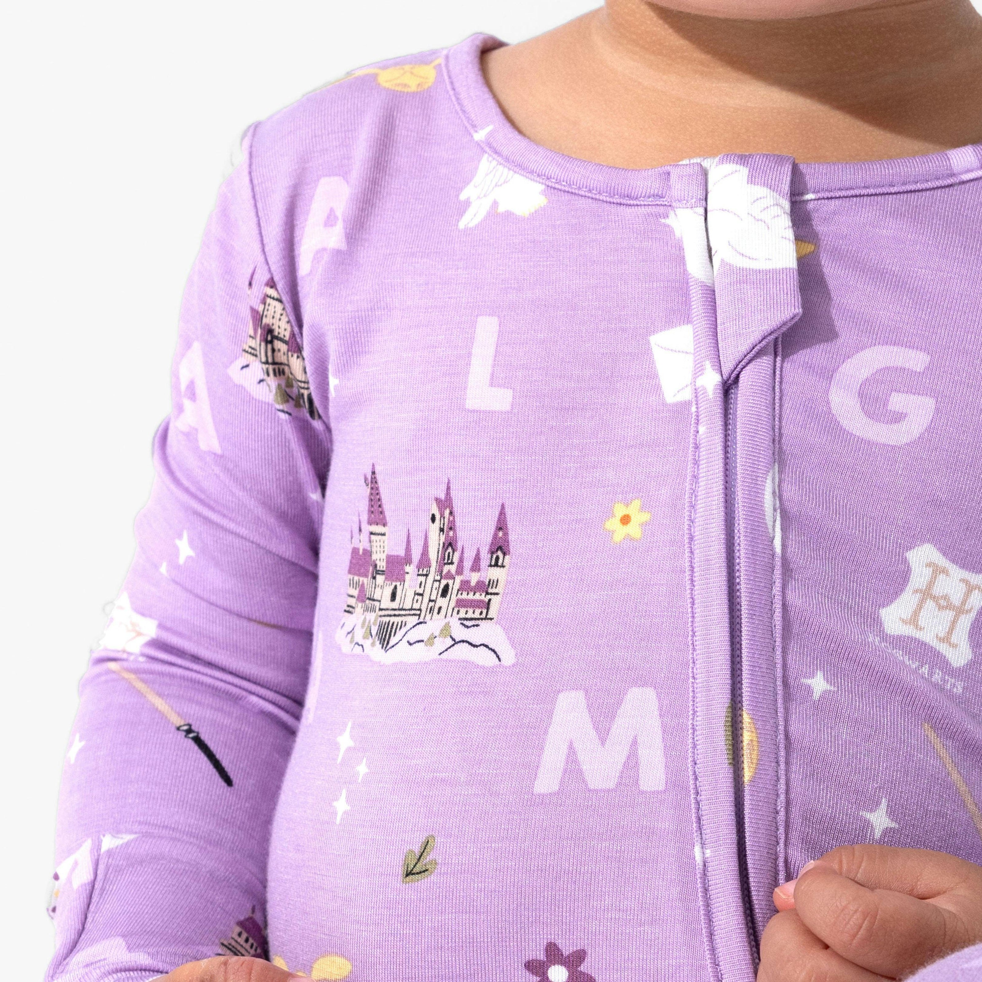 Hedwig's Magical Mail Bamboo Convertible Footie