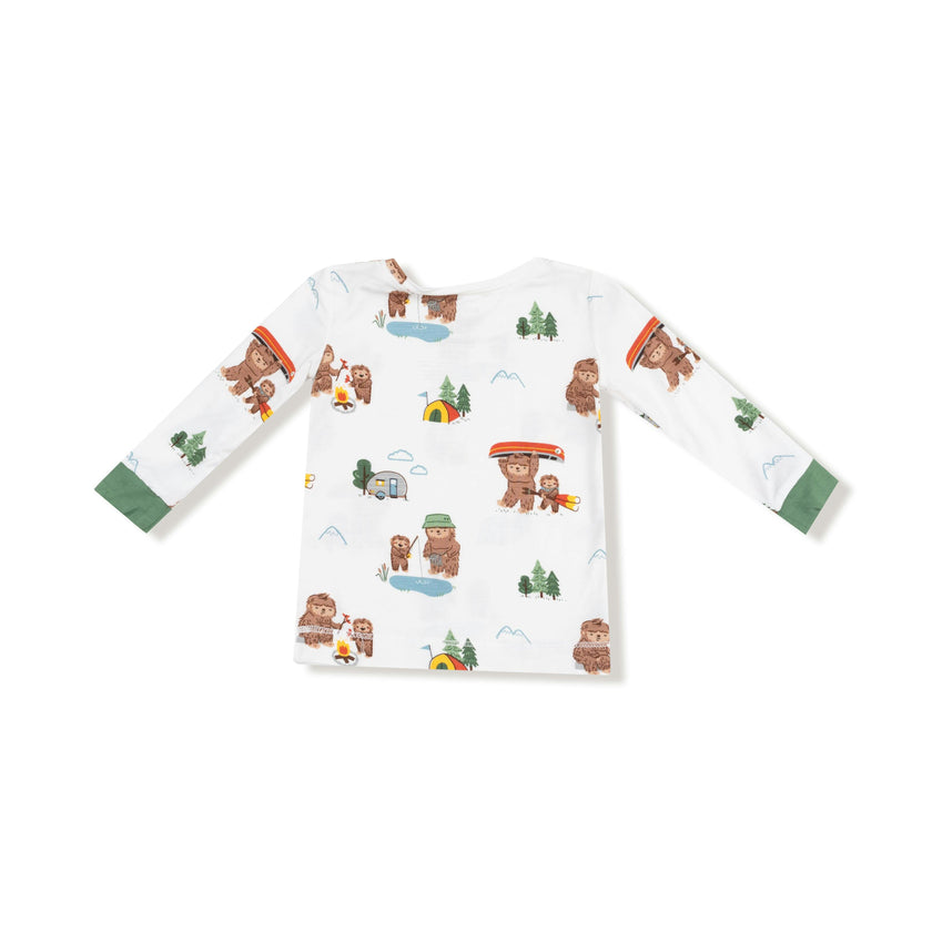 Bigfoot Camping - Long Sleeve Loungewear Set