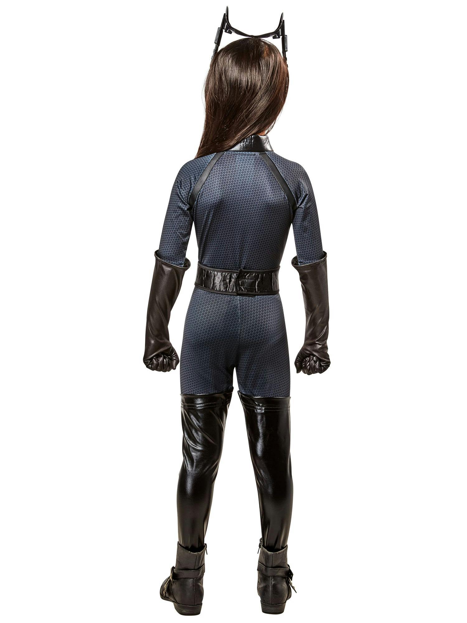 Girls Deluxe Catwoman Costume