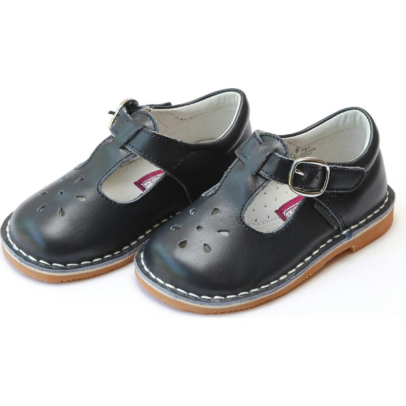 Joy Classic Red Leather T-Strap Mary Jane