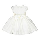 Colombe Gold Silk Ceremony Girl Dress