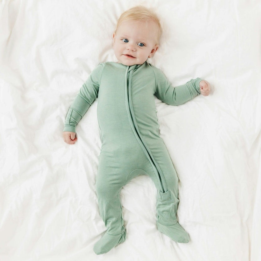 Zip-Up Footie Pajama - Briar