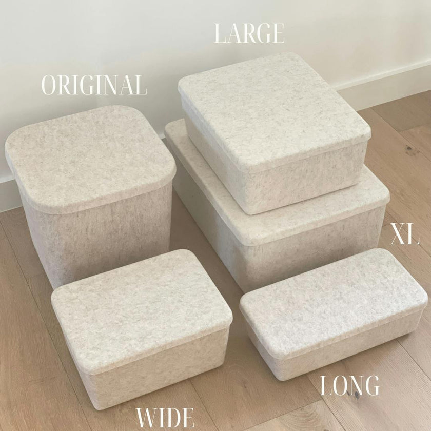 The Sculpted Bin - XL with Lid