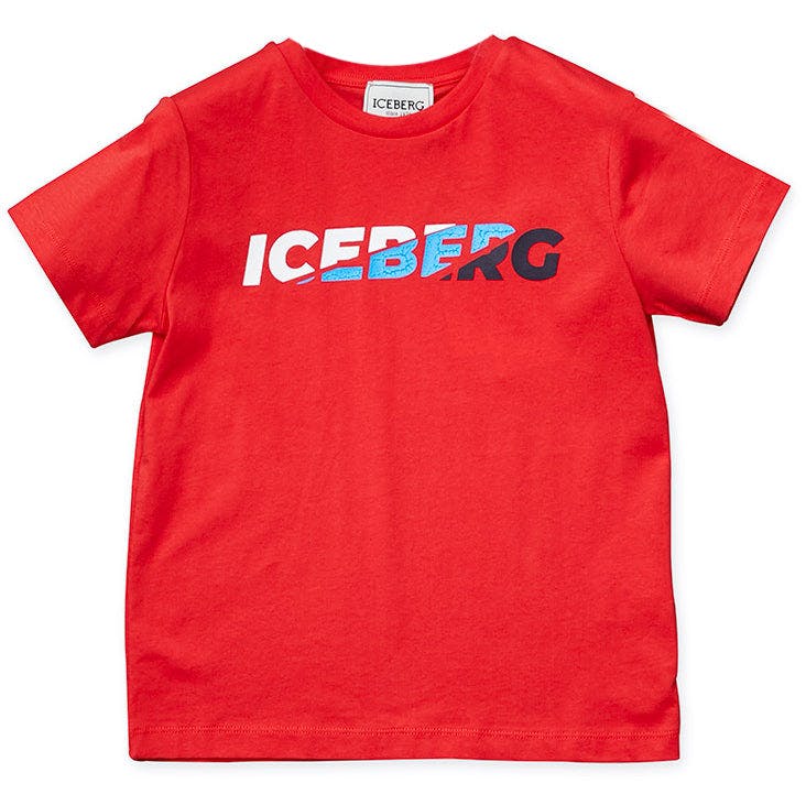 ICEBERG Olympic Dash T-shirt - Red
