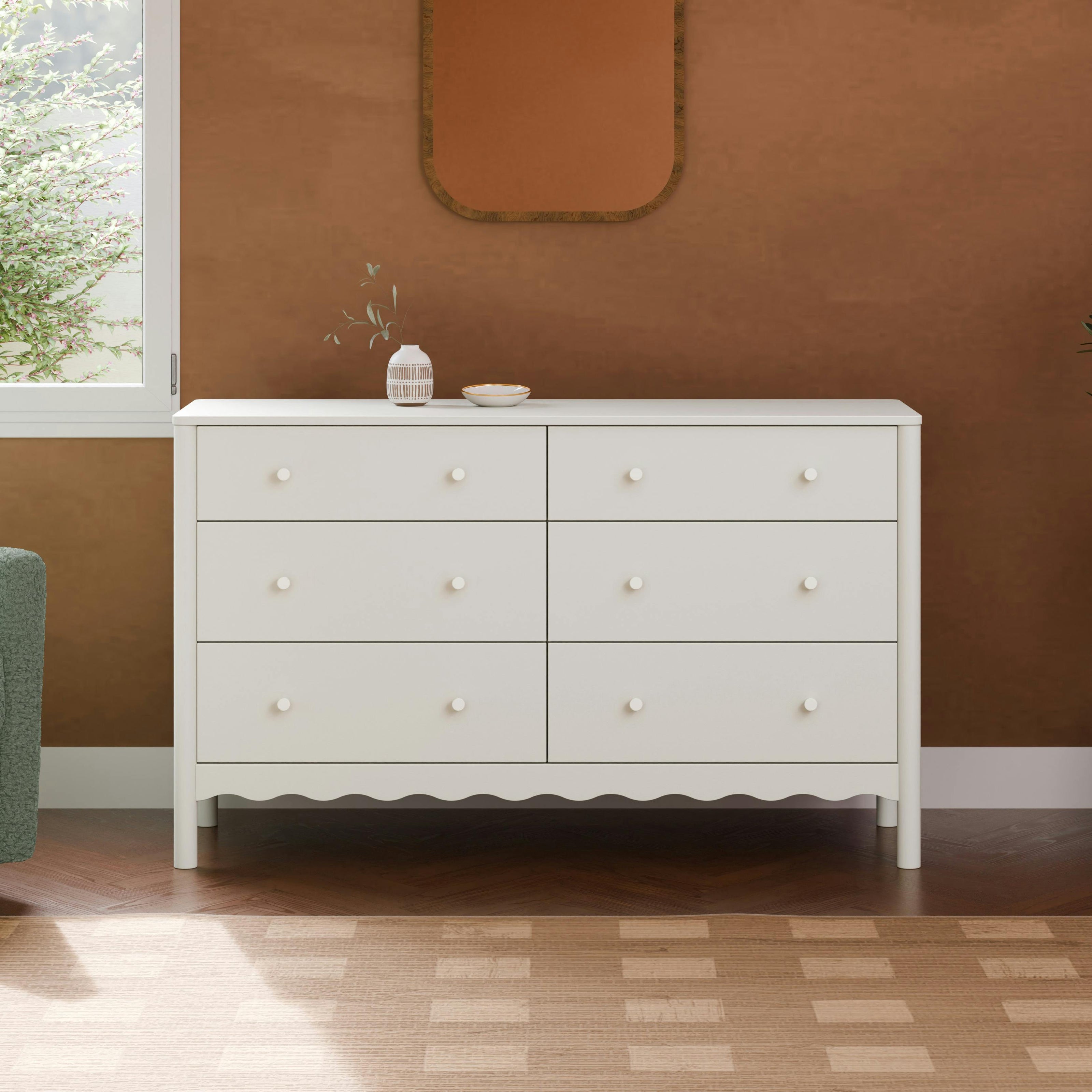 Swell 6-Drawer Wide Assembled Dresser (56