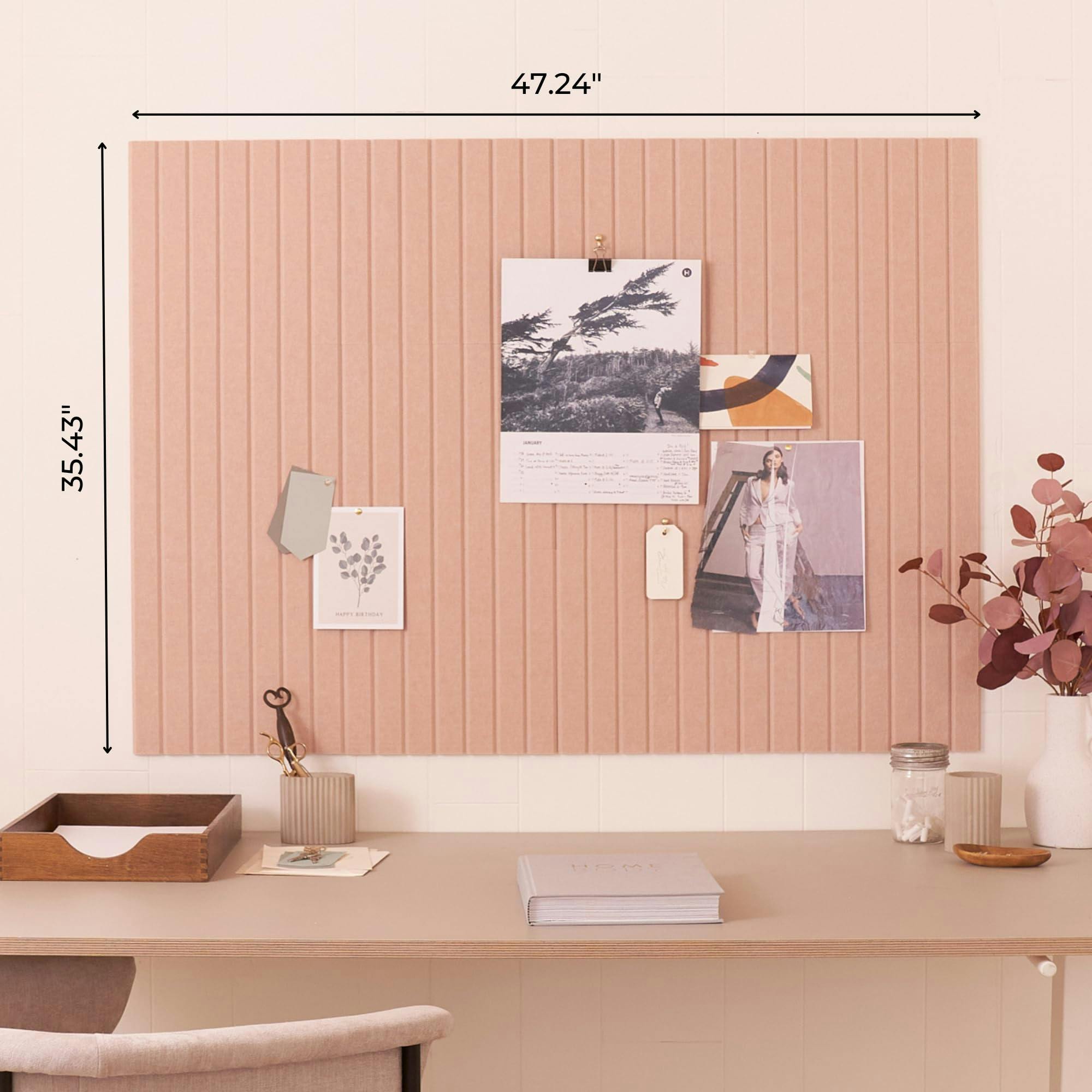 Large Felt Bulletin Board - Stylish 35