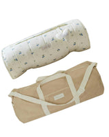 BLOOMERE  Nap Mat Set (Blueberry Beige Bag)