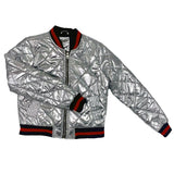 Women's Metallic Bomber Jackets