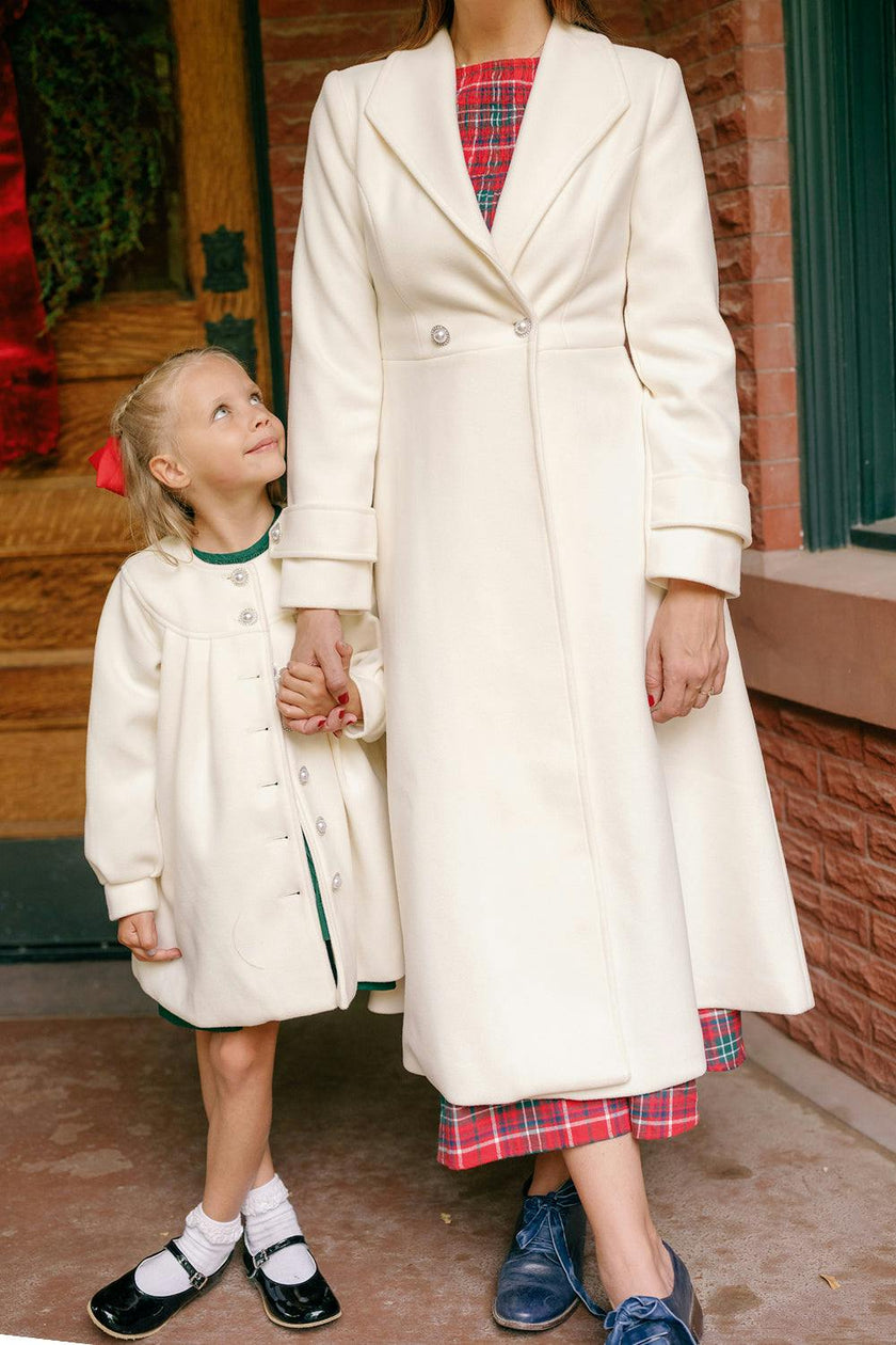 Della Coat in Cream