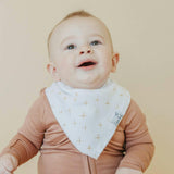 4 Pack Baby Bandana Bibs - Chip