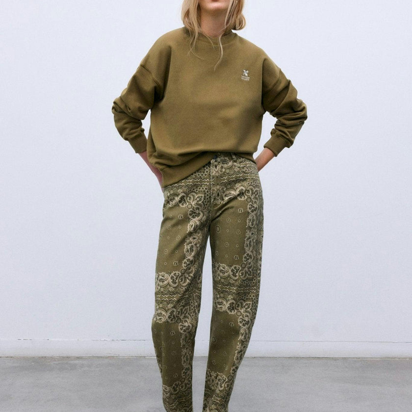 Waterlily Woman Pant Bandana Woman Print