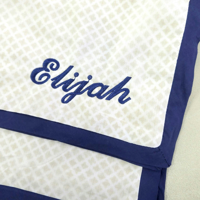 Block-Printed Receiving Dohar Blanket