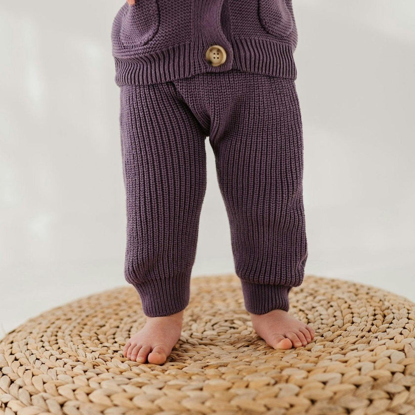 Knit Pants Misty Rose