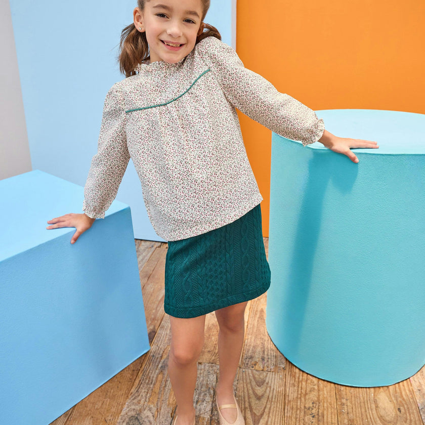 Quilted Mini Skirt