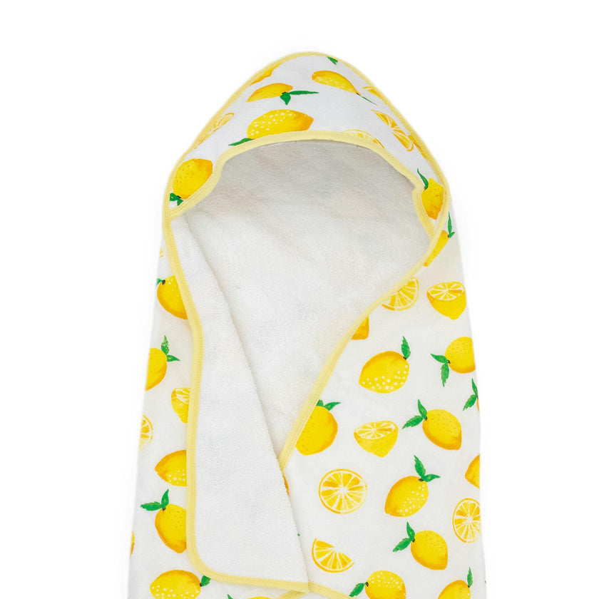 Infant Hooded Towel - Lemon