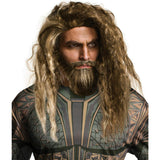 Justice League Aqua Man Adult Beard And Wig Set
