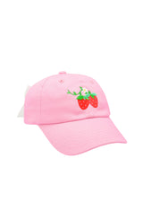 Strawberry Bow Baseball Hat