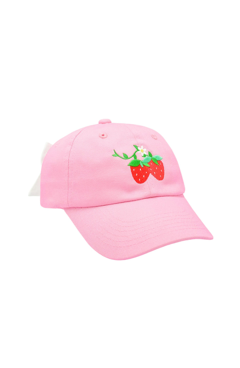 Strawberry Bow Baseball Hat