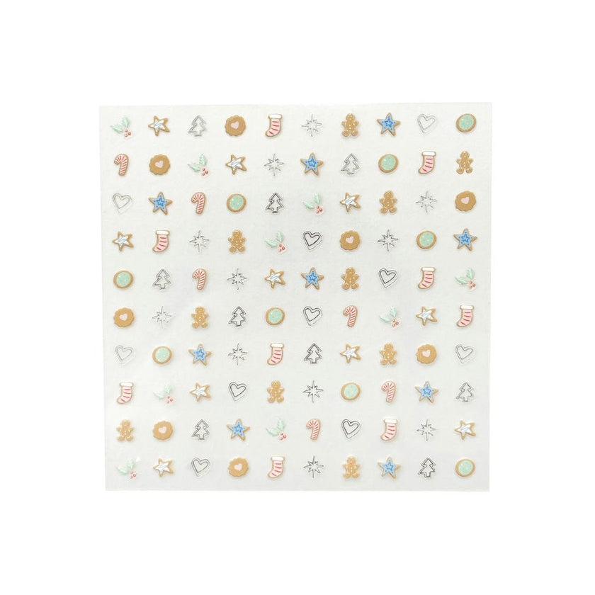 Baking Spirits Bright Nail Stickers