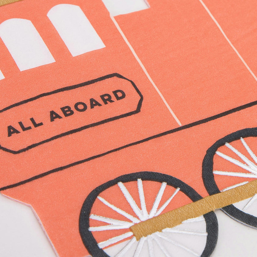 Train Napkins