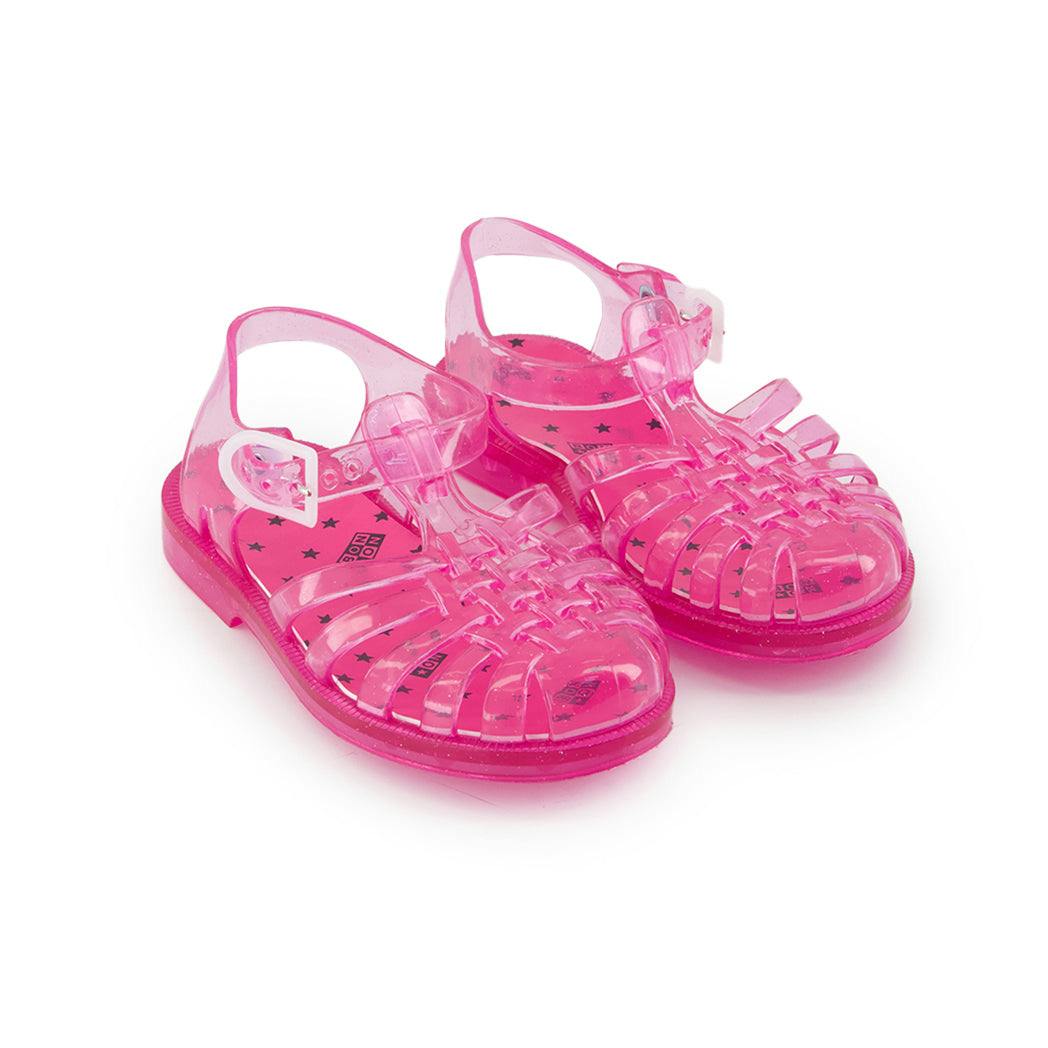 BONTON Meduses Jelly Sandals - Rose Fiesta