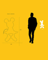Mickey Mouse TAKE 2 Black & Gold 19in