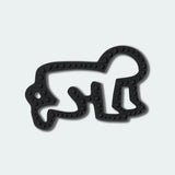 KEITH HARING 'BABY' NATURAL RUBBER TEETHER