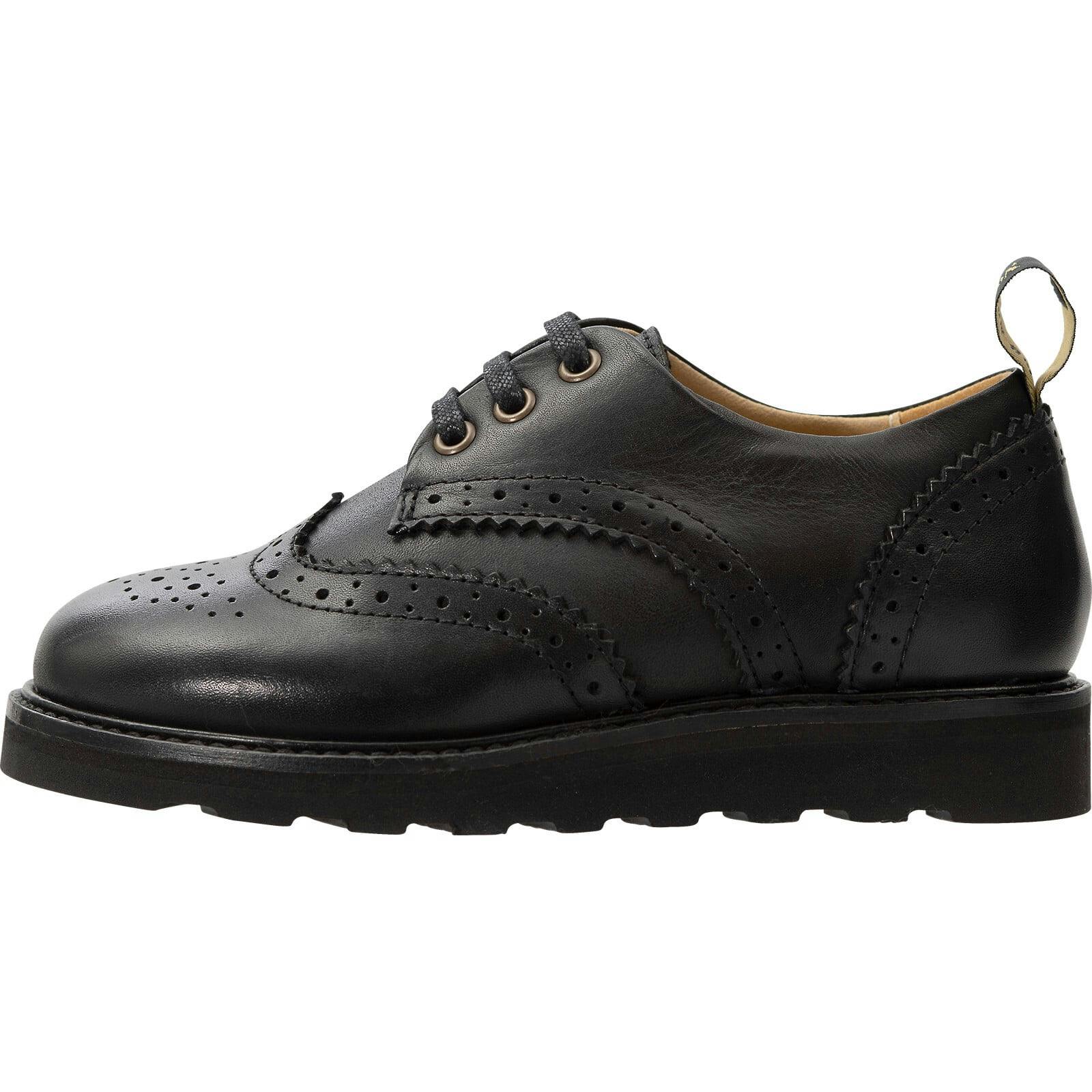 Brando Back to School Brogue Shoe, Black