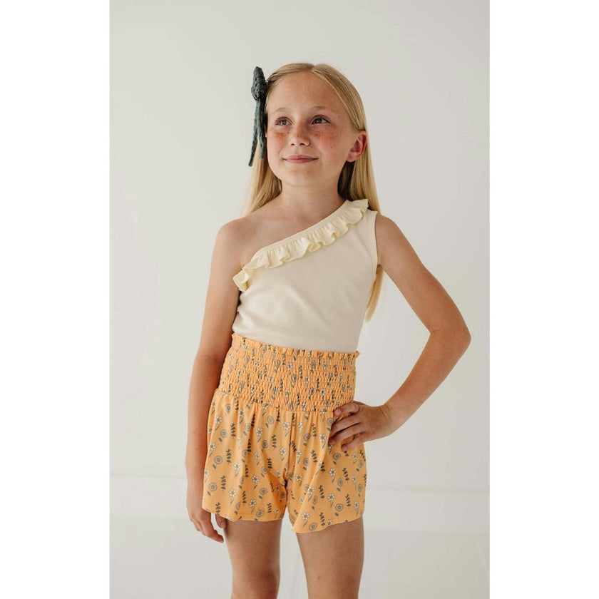 One-Shoulder Ribbed Tank