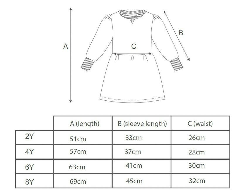 Ruffled Bib Dress| cashmere/ merino