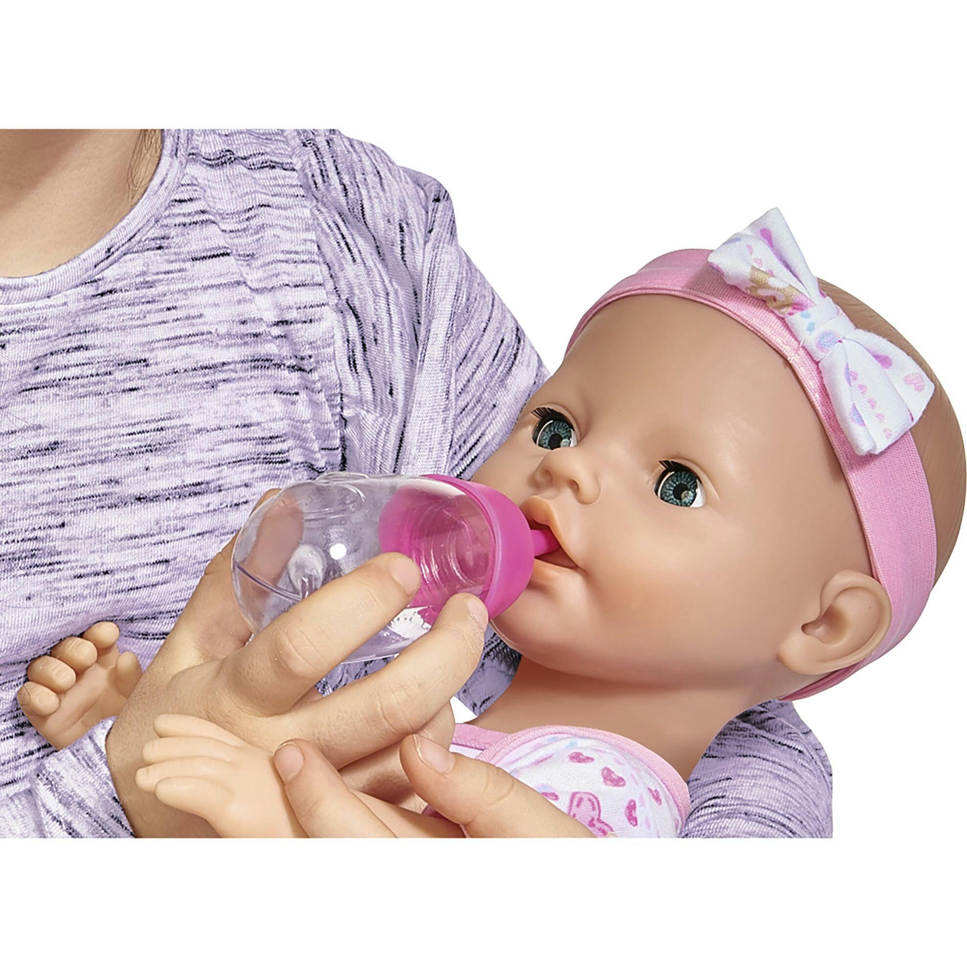 Newborn Baby: Drink & Wet - 8pc Pink - 17
