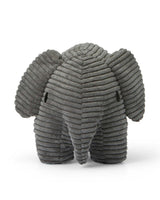 Plush MIFFY ELEPHANT ECO Corduroy Grey 9"