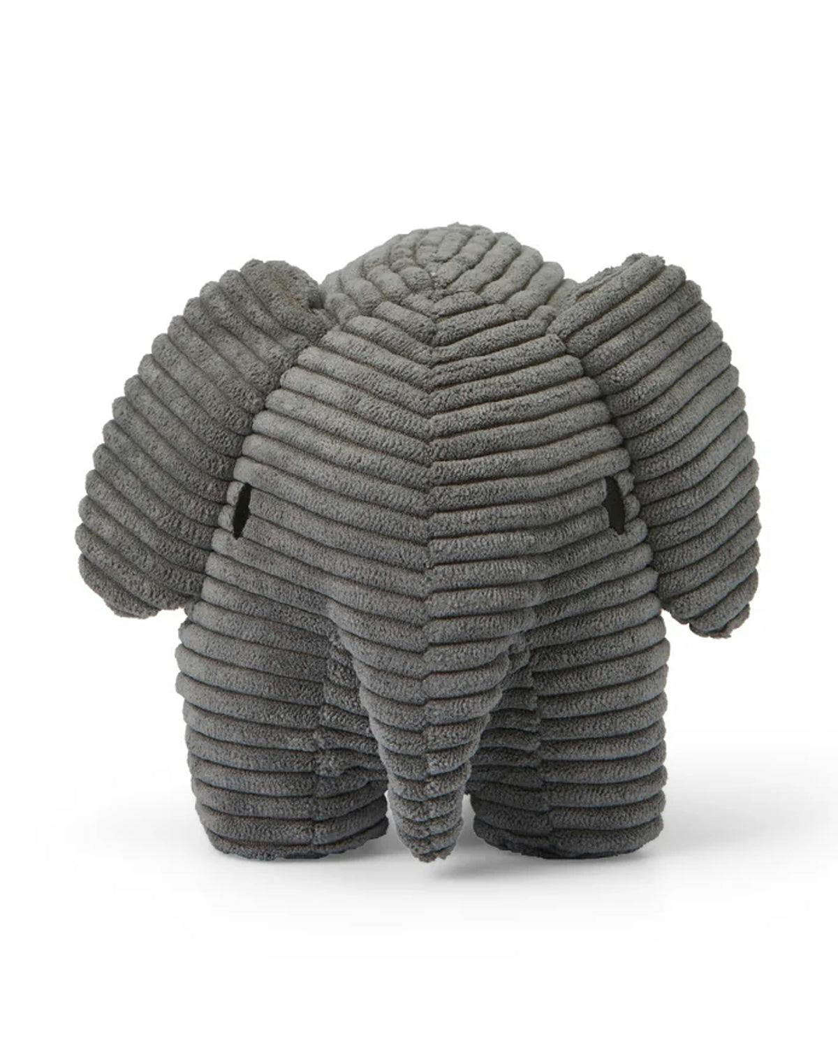 Plush MIFFY ELEPHANT ECO Corduroy Grey 9