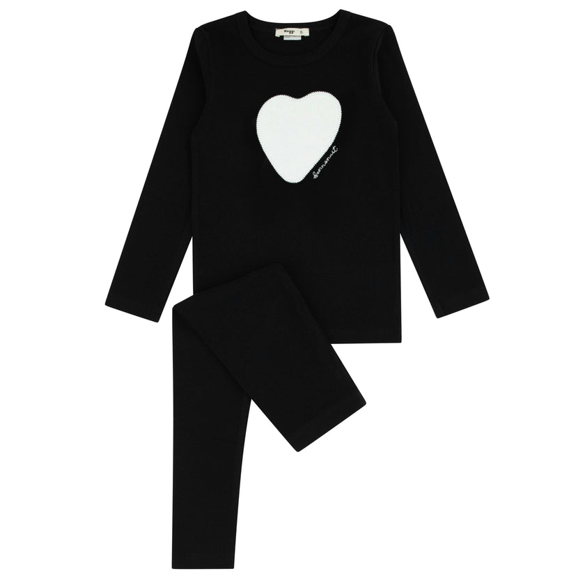 Heart/Star Loungewear Set, Girls